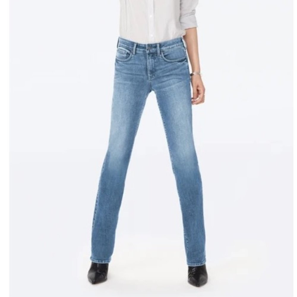 NYDJ Marilyn Straight Jeans in Brickell Brickell
